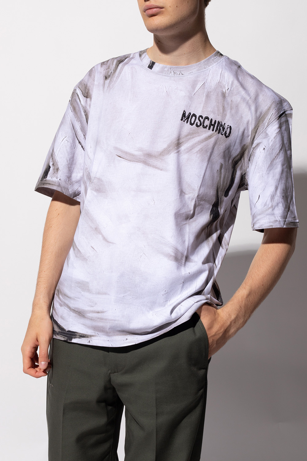 图案饰T恤Moschino - IetpShops 中国